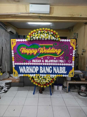 Papan Bunga di Babakan Ciparay