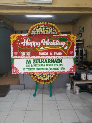 Papan Bunga di Babakan Ciparay