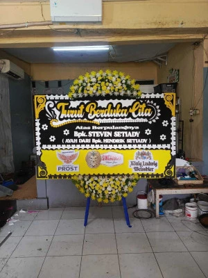 Papan Bunga di Babakan Ciparay