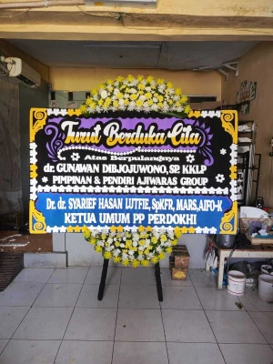 Papan Bunga di Babakan Ciparay